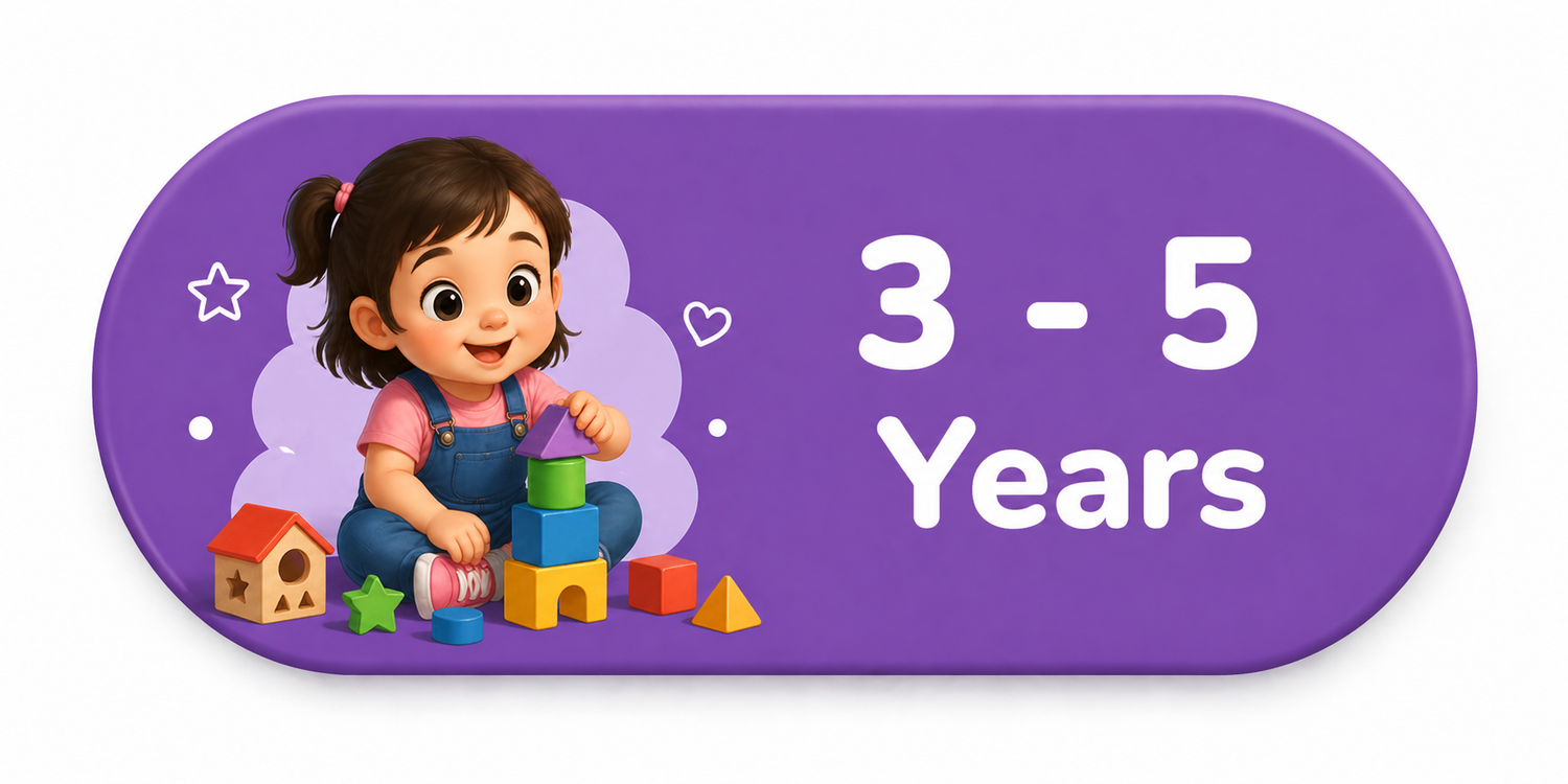 3 - 5 Years