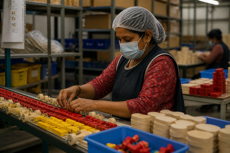 THE KIVA TOYS MANUFACTURING PROCESS